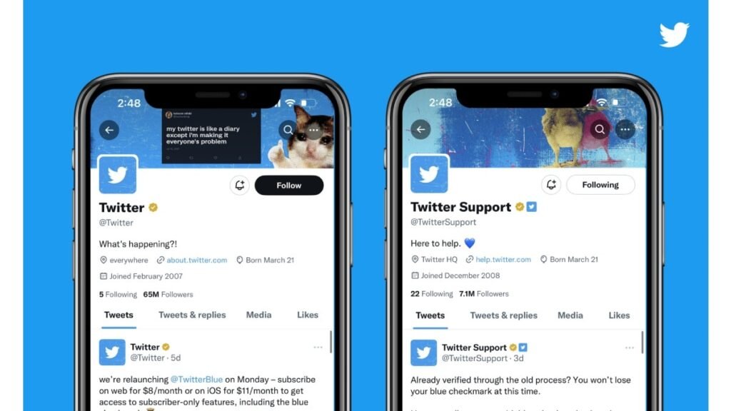Twitter Blue for Business