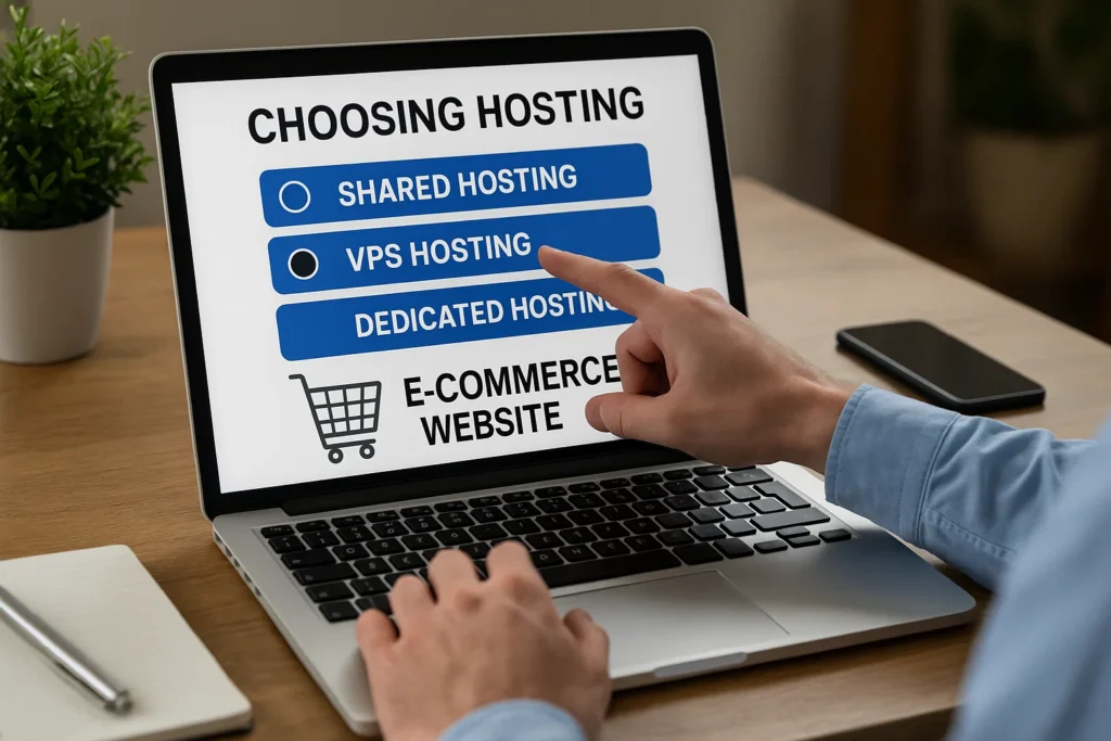 Choosing Hosting for an E-commerce Website E-commerce Website